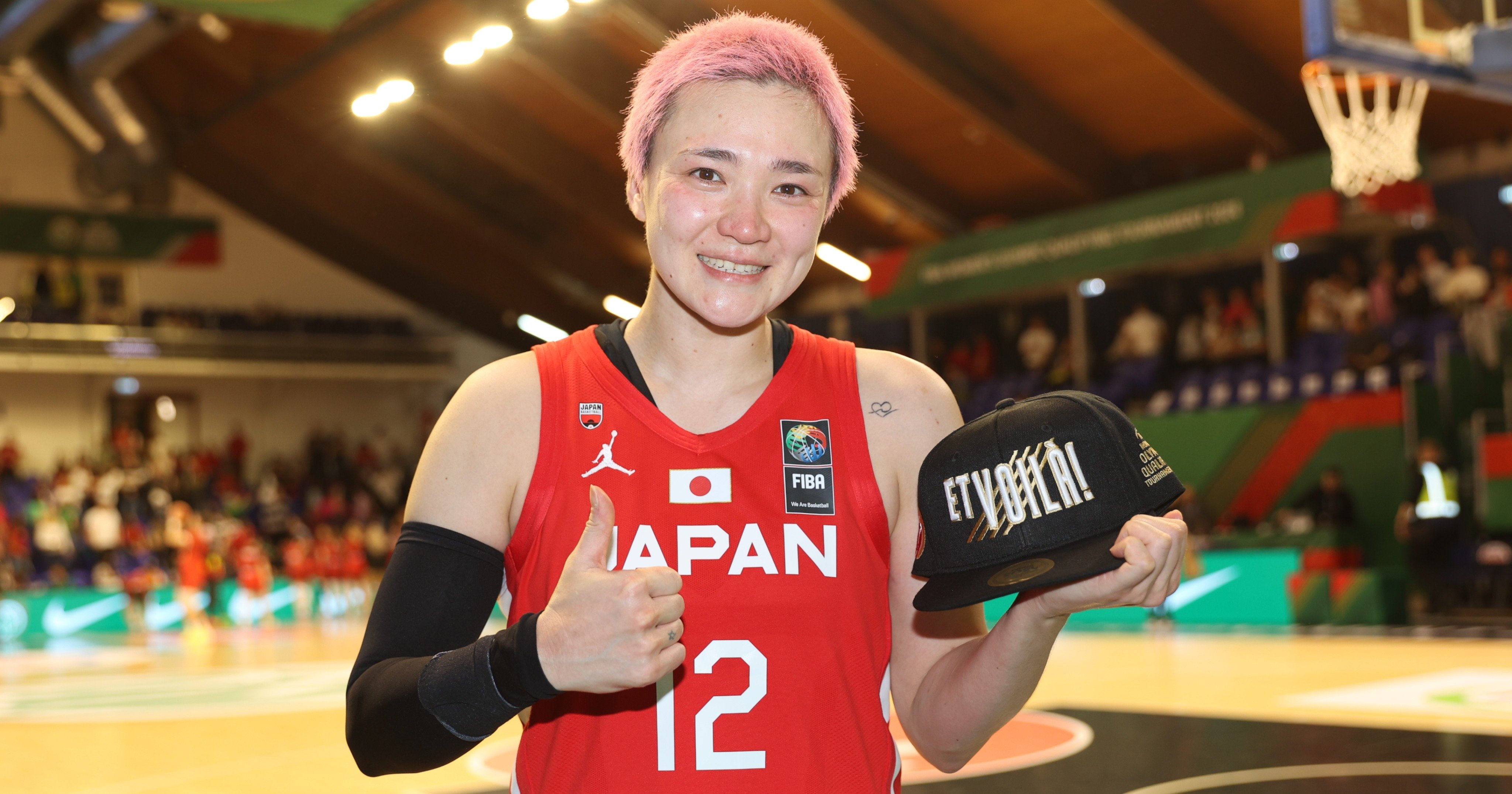 ド派手な赤髪”で華麗なカムバック…女子バスケ吉田亜沙美（36歳）2度の