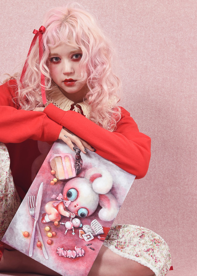 噂の美少女アーティスト「mimi」とTORICOのブランド「Meewee」がコラボ