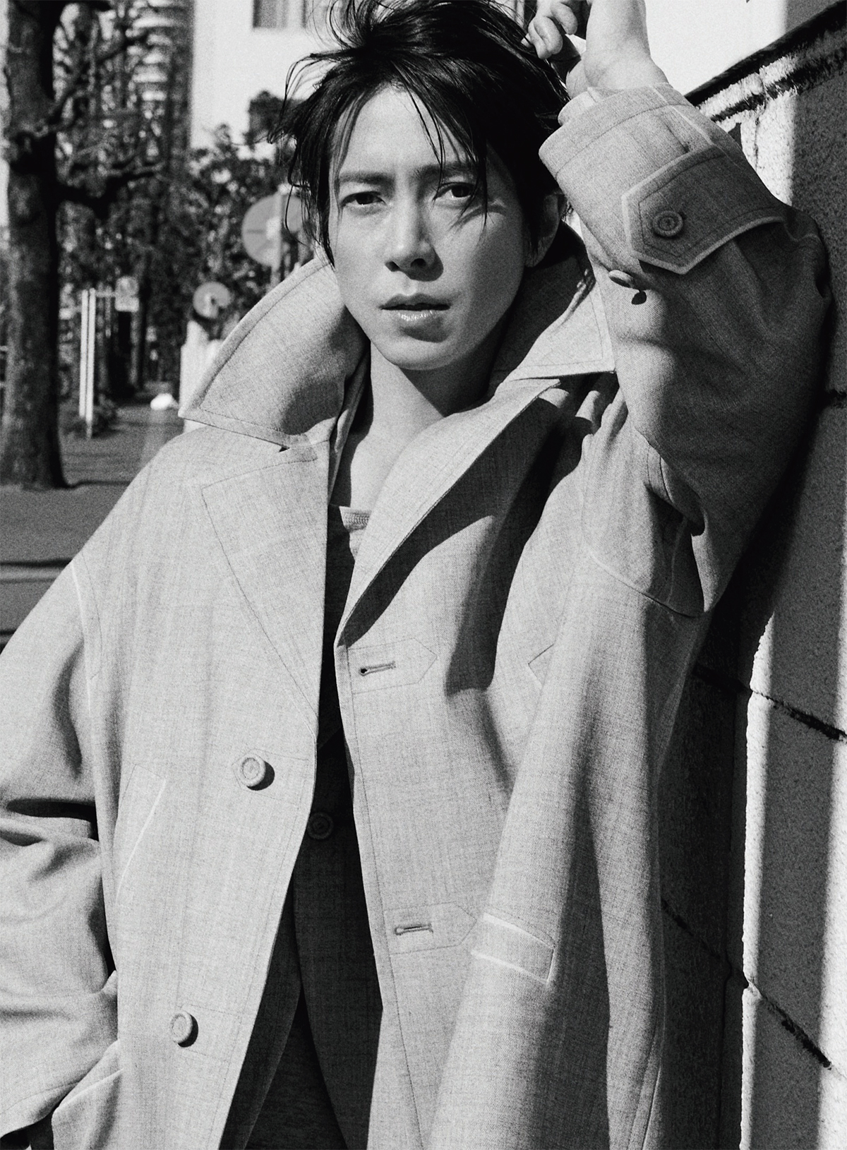 山下智久『駆け抜ける“表現者”』。5月号、撮影の舞台裏のストーリー