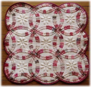 ダブルウェディングリング - 楽しむキルトノート2