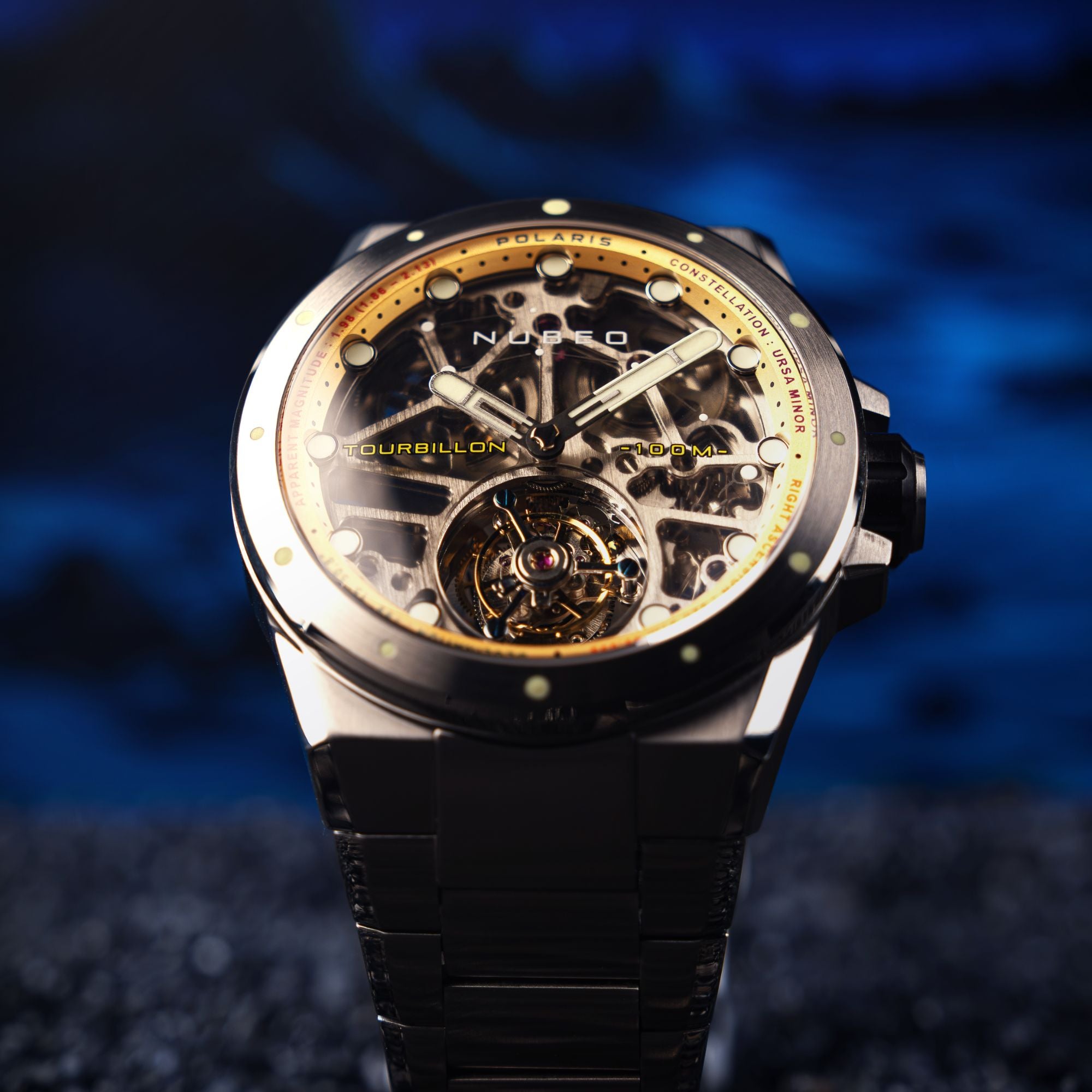 Sphere Silver | Polaris Tourbillon Limited Edition – Nubeo Watches