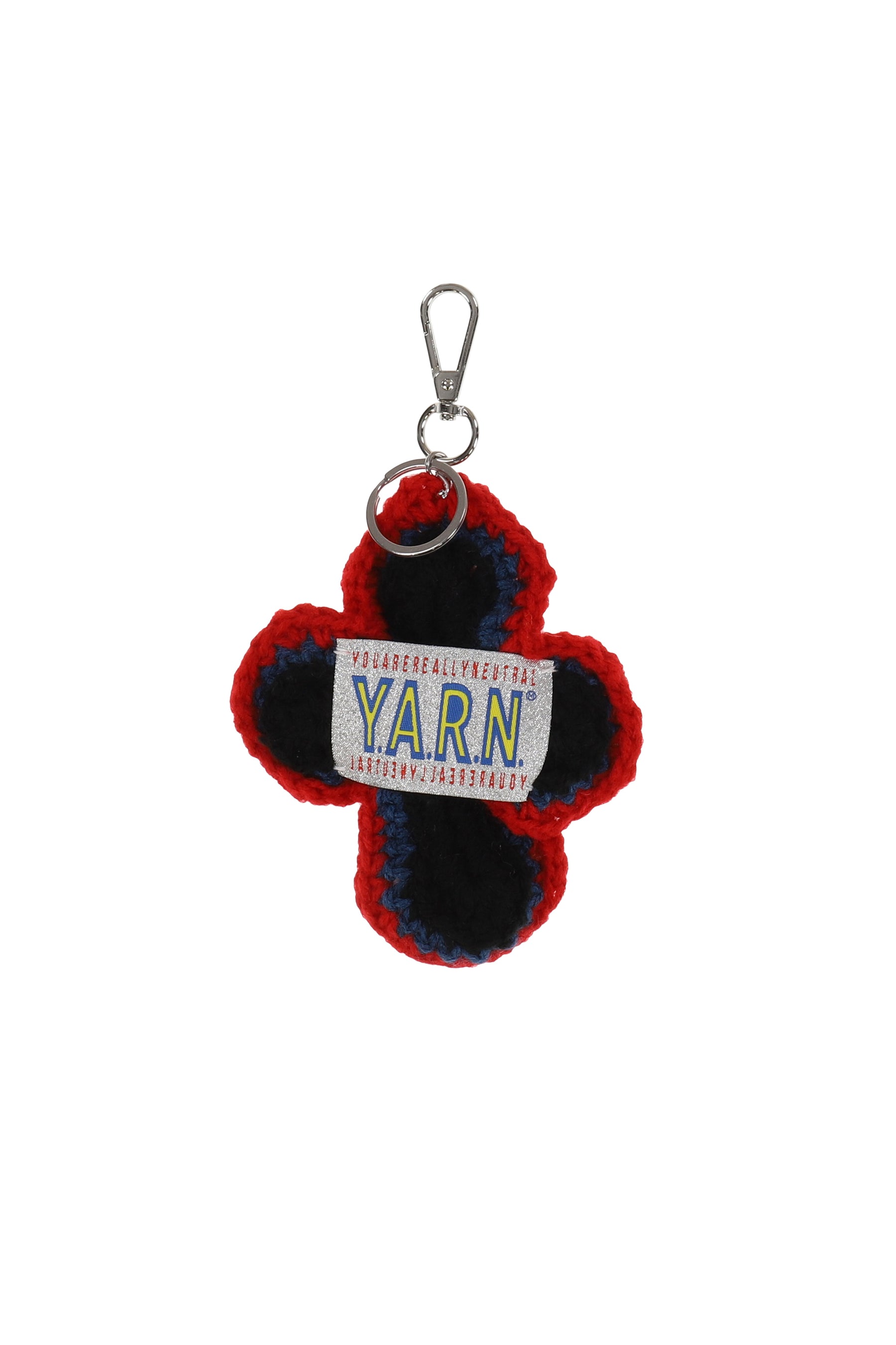 Y.A.R.N. ヤーン SS26 3D CROSS KEYCHAIN / MULTI - NUBIAN ヌビアン
