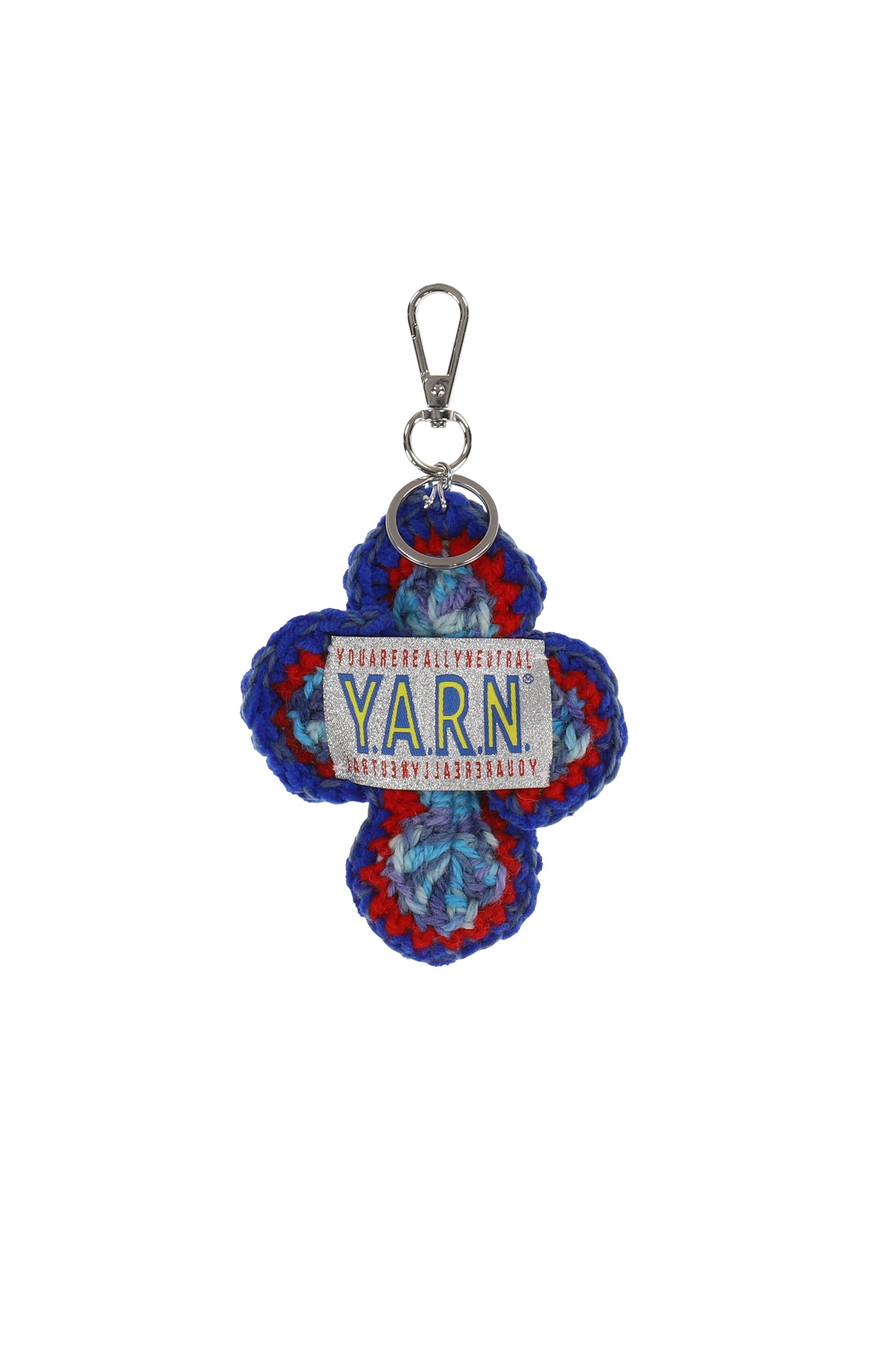 Y.A.R.N. ヤーン SS26 3D CROSS KEYCHAIN / MULTI - NUBIAN ヌビアン