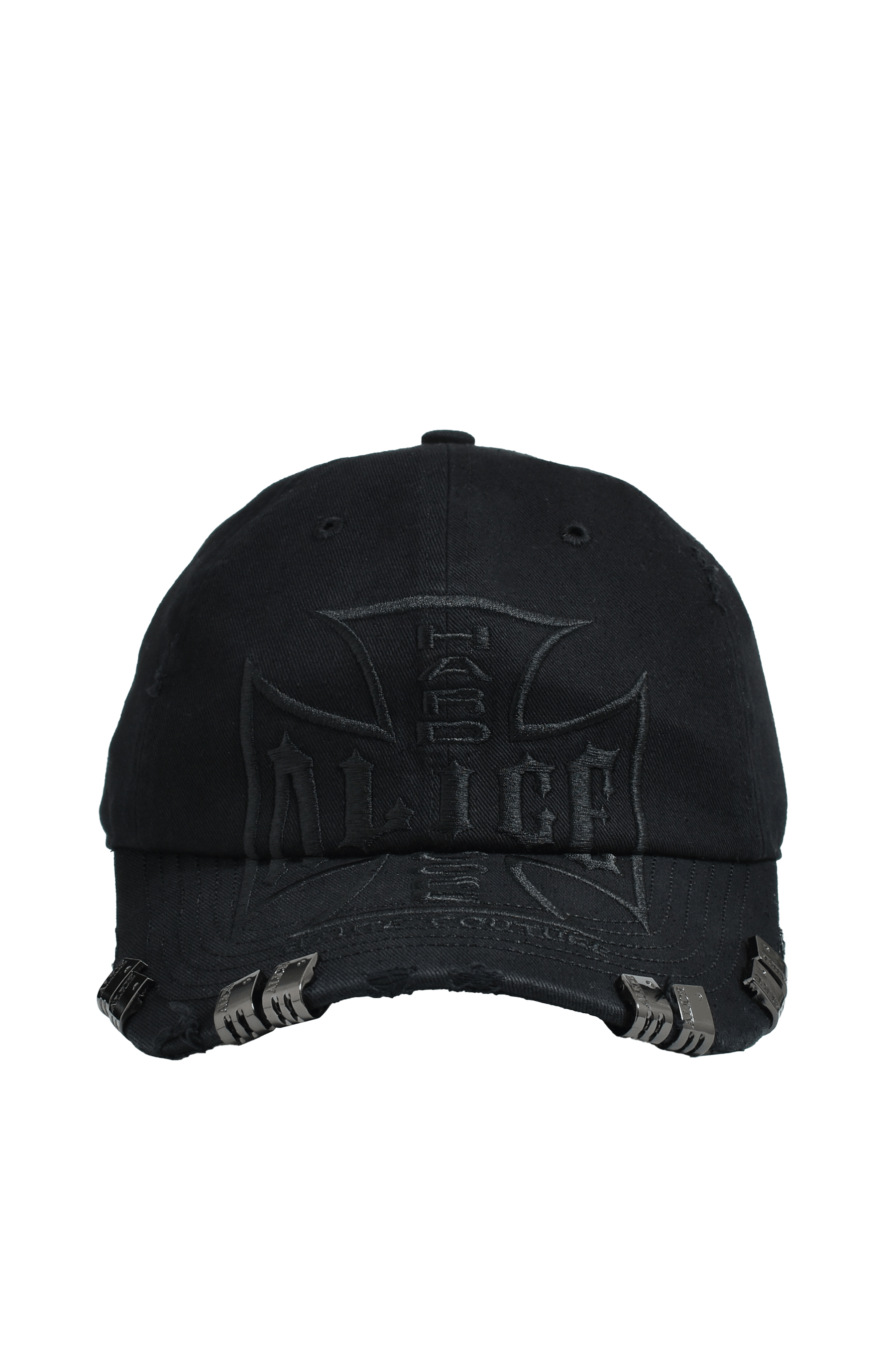 ALICE HOLLYWOOD SS25 TOKYO EXCLUSIVE CHOPPER CAP / BLACK BLK - NUBIAN