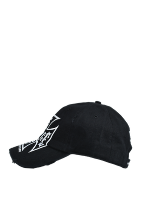 ALICE HOLLYWOOD SS25 TOKYO EXCLUSIVE CHOPPER CAP / BLK WHT - NUBIAN