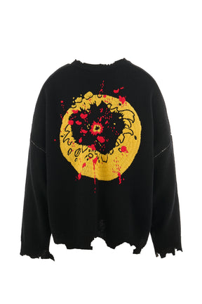 SAINT Mxxxxxx × Cactus Plant Flea Market FW24 CP_CREW KNT/SMILE