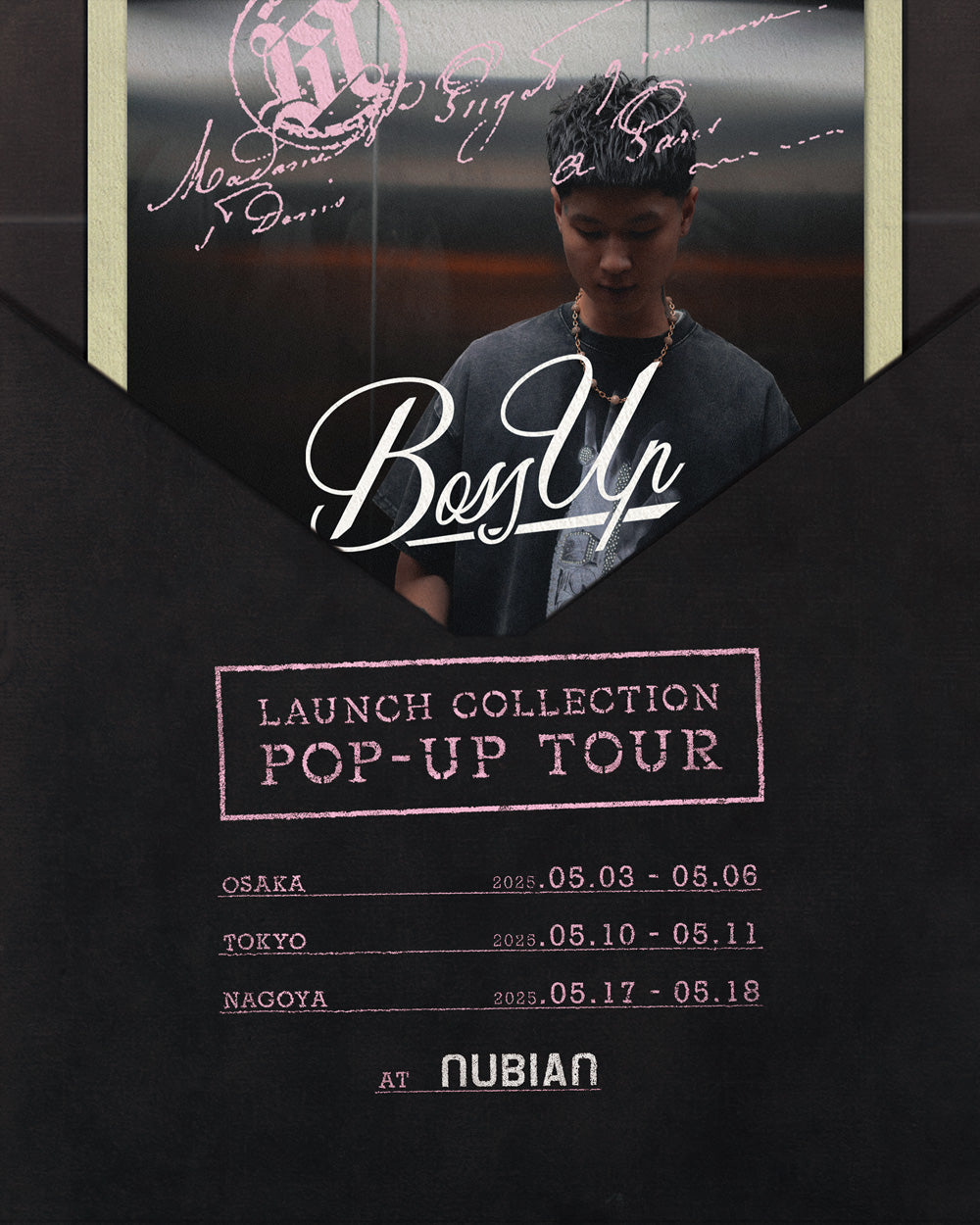 5月3日(土)より開催 BossUp POP-UP TOUR
