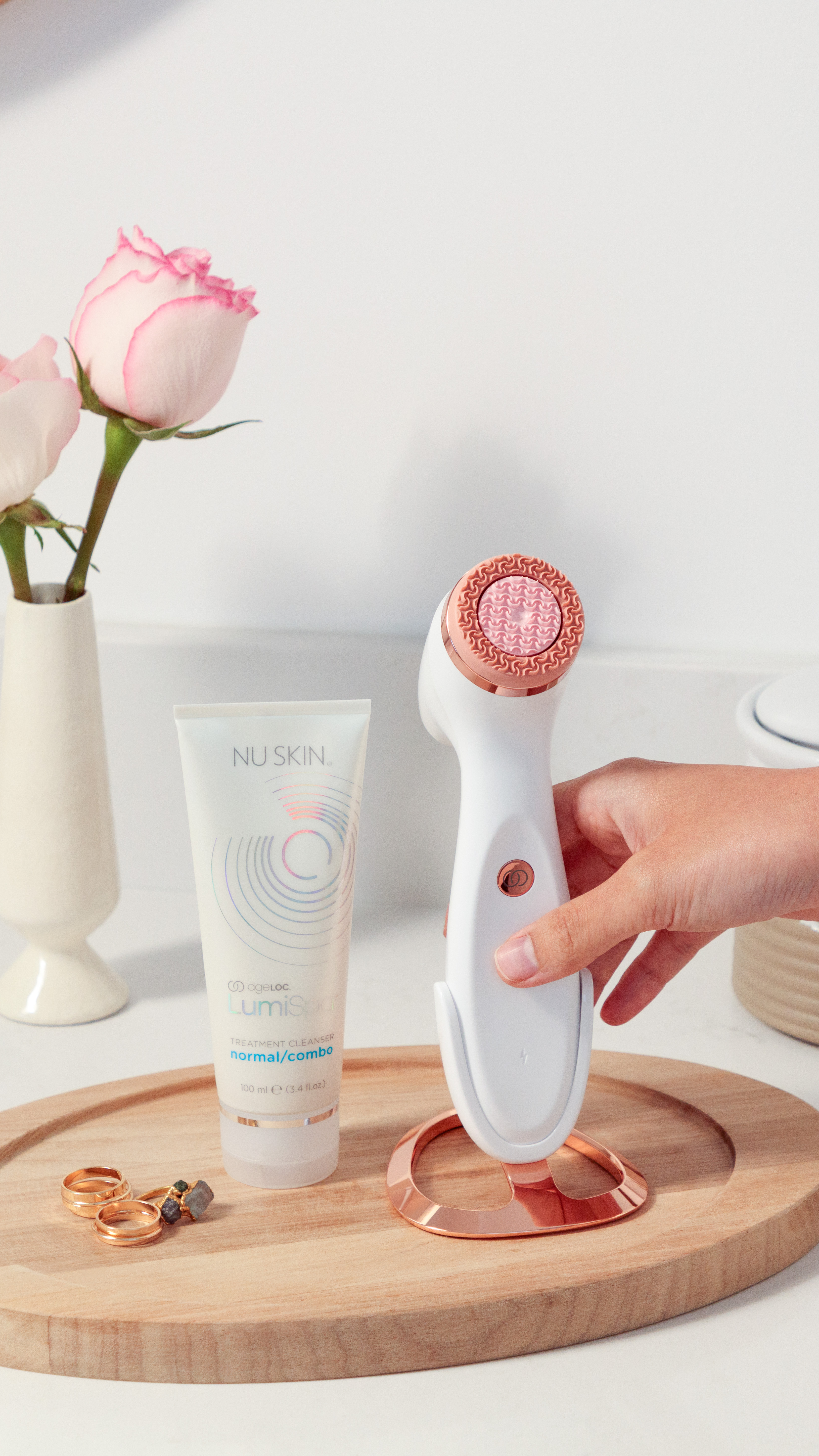 ageLOC Rose Gold LumiSpa iO – NuBodyRx