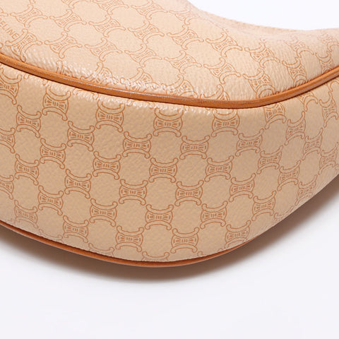 セリーヌ CELINE マカダム柄 ワンショルダー レザー ショルダーバッグ