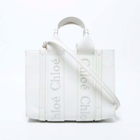 クロエ Chloe ウッディ ミニ 2way トートバッグ ショルダーバッグ