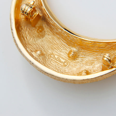 クリスチャンディオール Christian Dior ラインストーン ムーン