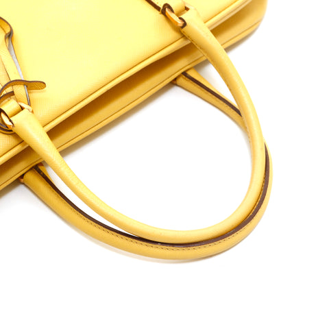 プラダ PRADA レザー ミニ ハンドバッグ イエロー P14303 – NUIR VINTAGE