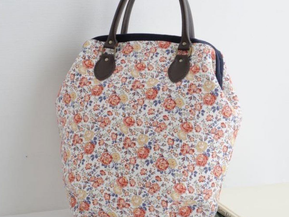 リバティプリント ニューム口金バッグのキット｜ぬくもり