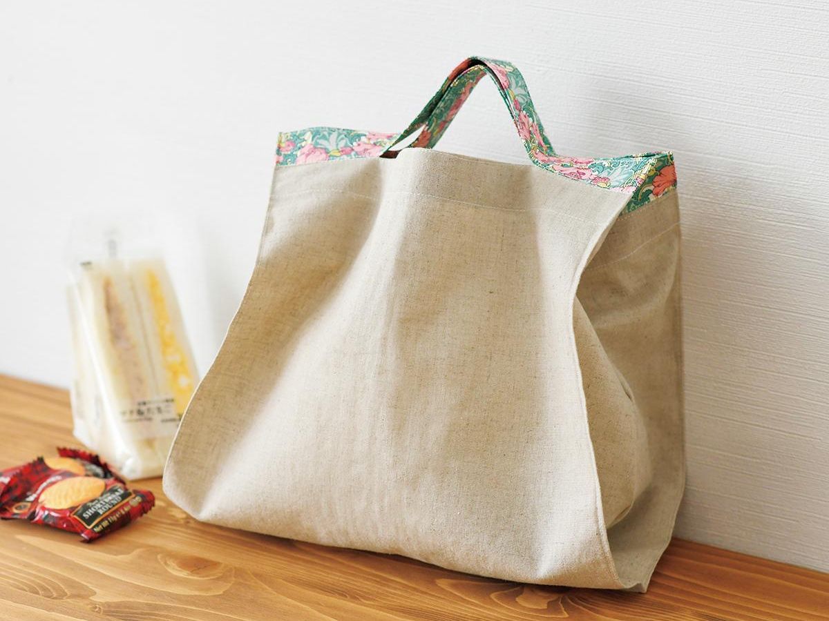 コンビニ弁当も入る！「コンパクトエコバック」の作り方｜ぬくもり