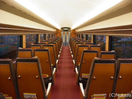 小田急電鉄60000形「MSE」 座席・車内・シート・座り心地・乗り心地