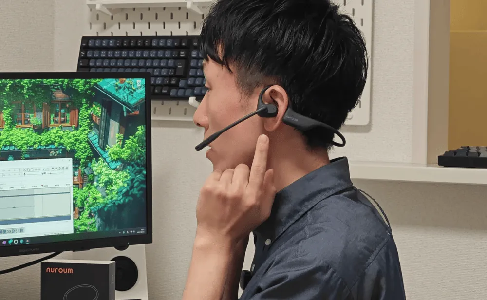 Nuroum OpenEar Pro 2｜ビジネスに最適なオープンイヤーワイヤレス