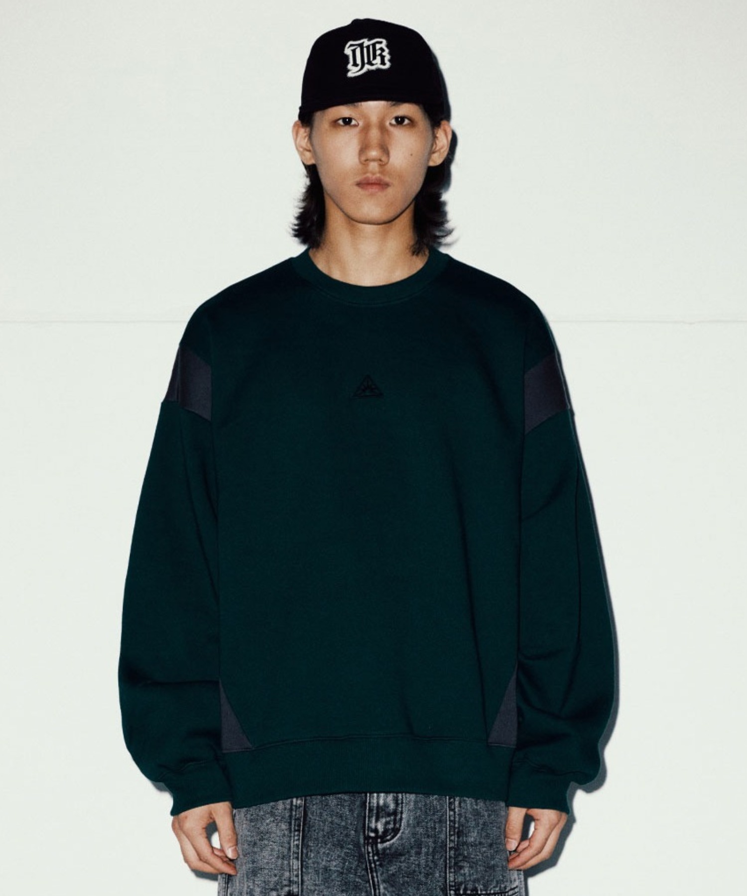 A'GEM/9 × .kom『ISTKUNST/イストクンスト』SPORTY LINE SWEATSHIRTS