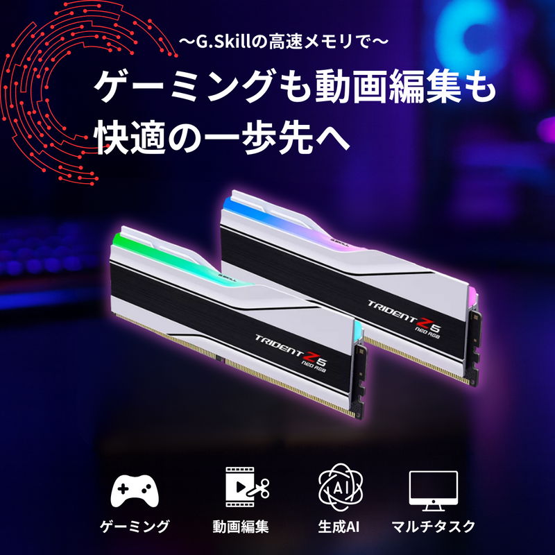 G.Skill Trident Z5 Neo RGB F5-6400J3239G16GX2-TZ5NRW (DDR5-6400