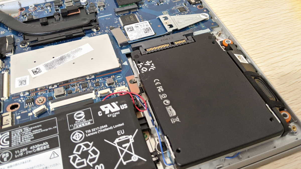 Lenovo IdeaPad S340（14、AMD）のメモリーやSSDの増設について｜OAR STYLE