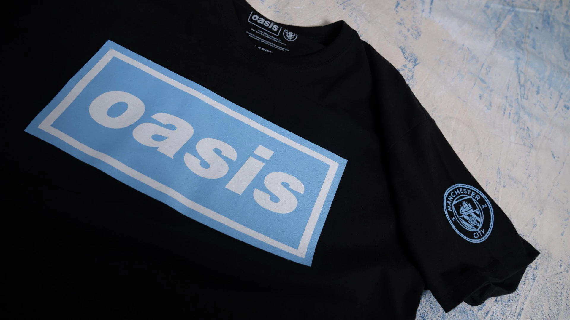 Manchester City x Oasis capsule collection – Oasis