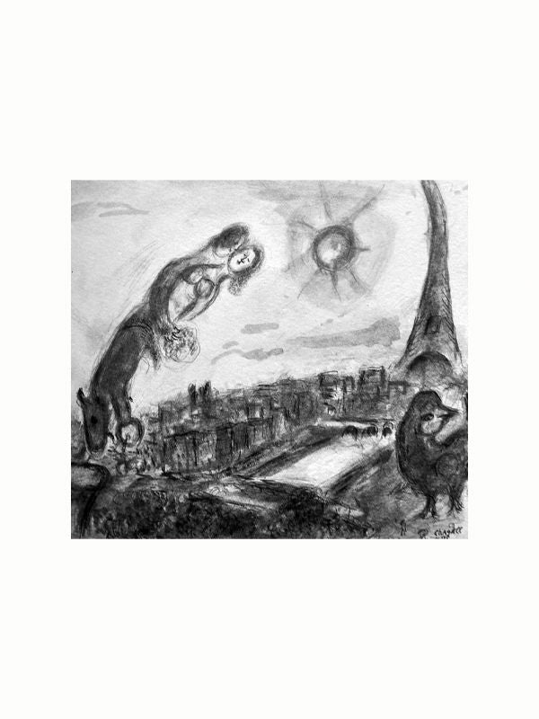 Marc Chagall - Lithographs Vintage Book - The Oblist