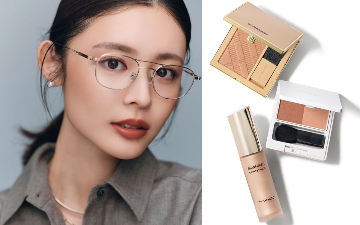 CHANEL プレストパウダー ベージュ系 ハイライト チーク