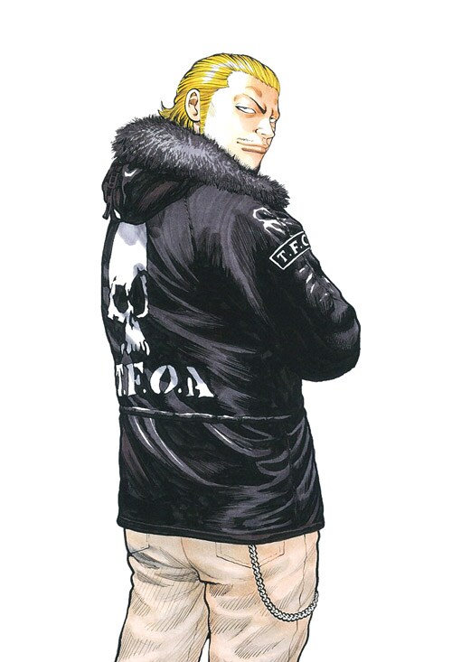 クローズ」「WORST」河内鉄生の複製原画、高橋ヒロシサイン入りで発売