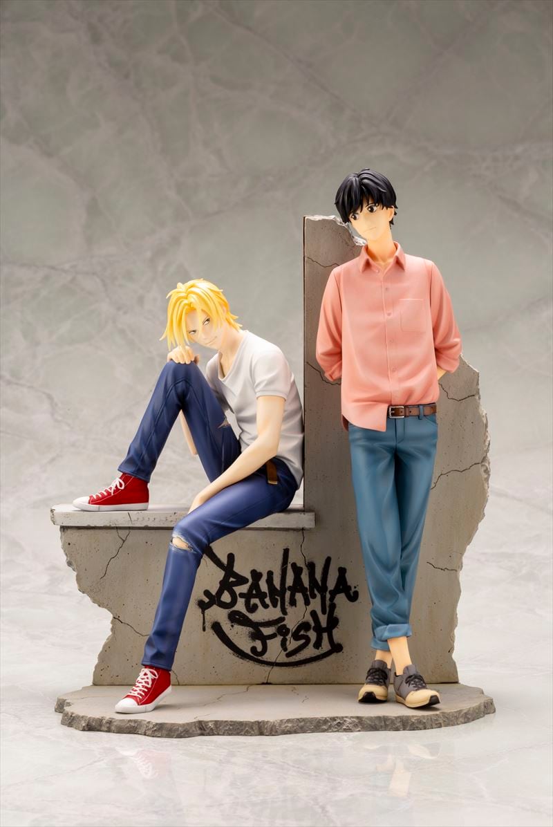 BANANA FISH」アッシュ＆英二がセットでフィギュア化、寝顔パーツが