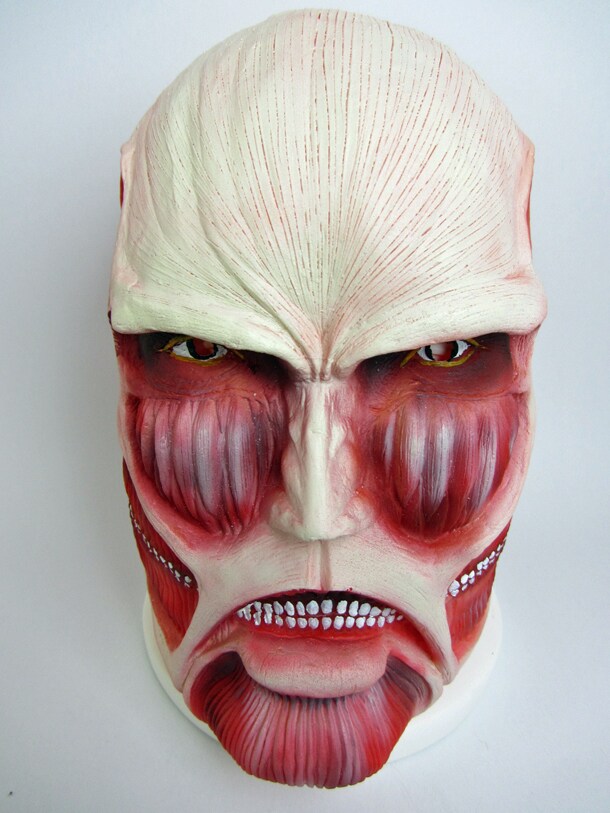 驚かせ過ぎに注意！「進撃の巨人」超大型巨人マスク発売 - コミック