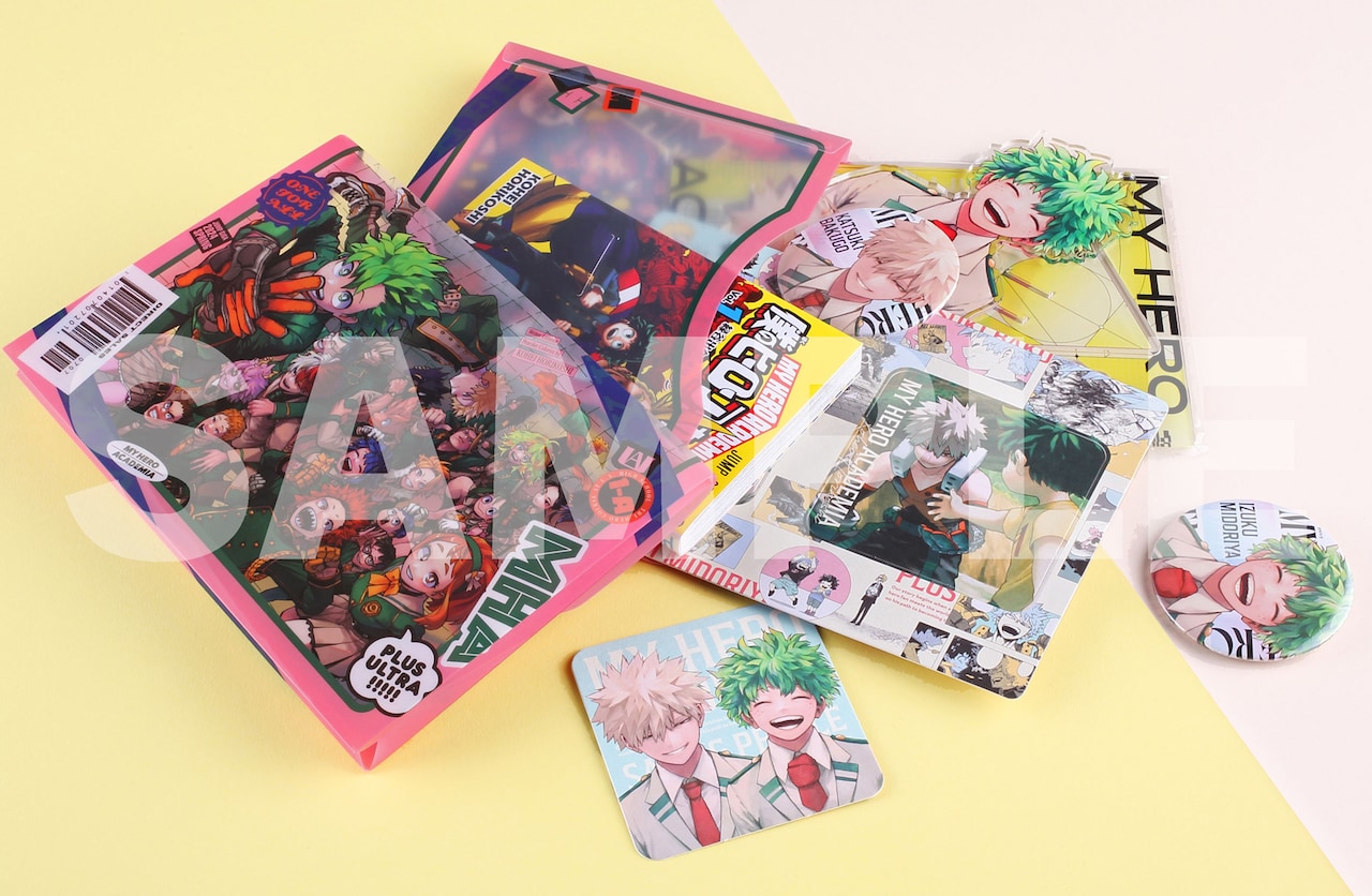 少年ジャンプ GIGA 2024 SPRING付録となるマチありクリアケースの使用