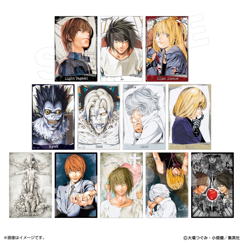 T*a様 デスノートDEATH NOTE 原作画トレカ まとめ売り60枚 DEATH NOTE