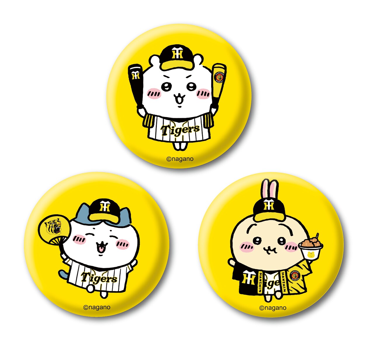 ちいかわ×阪神タイガースのコラボグッズが心斎橋の限定ストアに