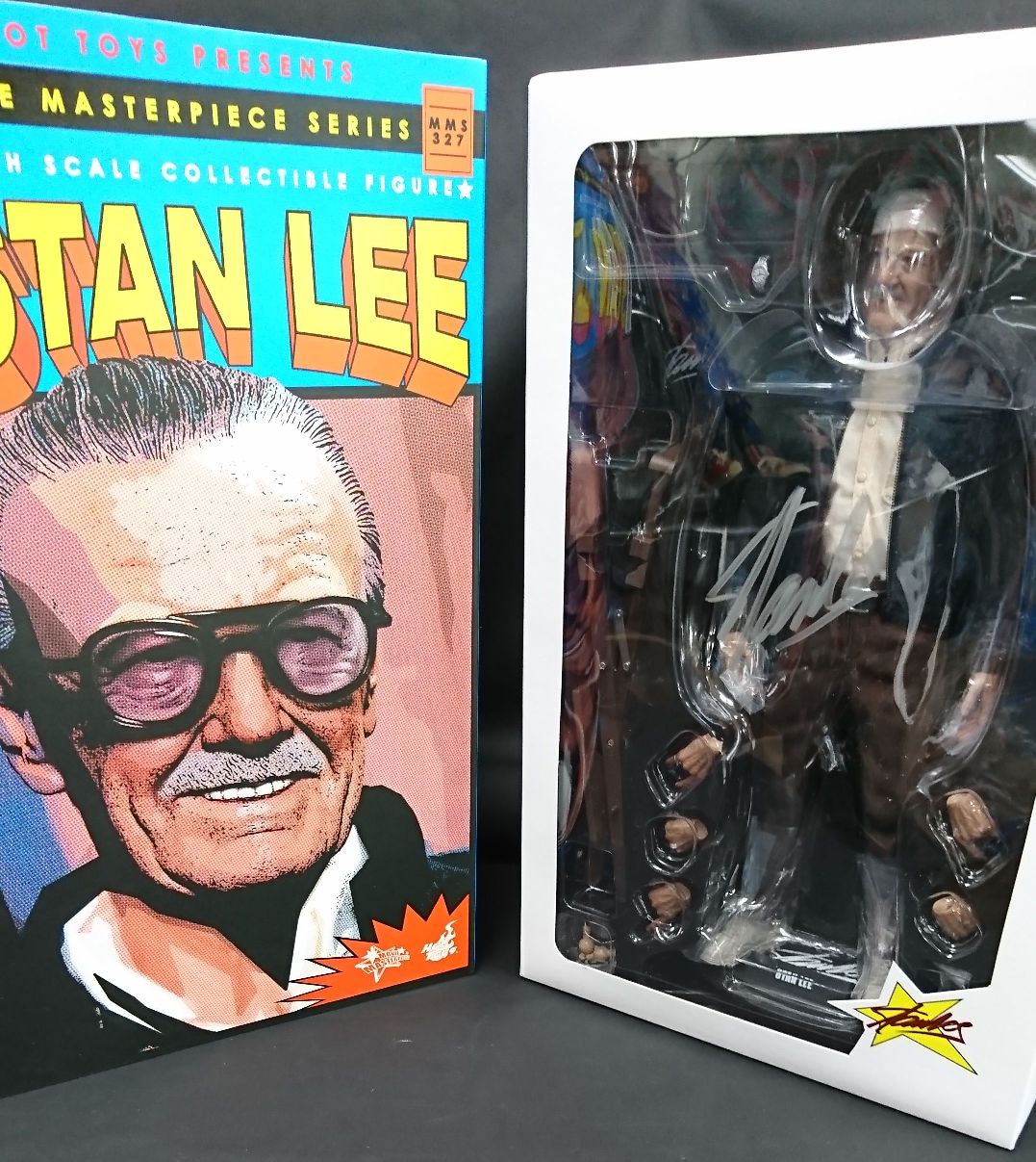 スタン・リー 1/6スケールフィギュア ホットトイズ 欠品あり ホット