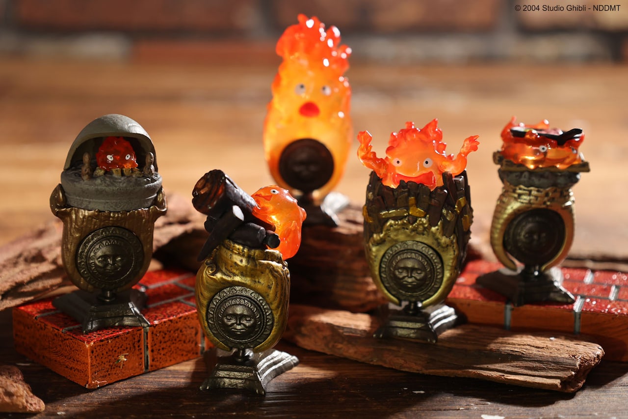 カルシファーがいっぱい、「ハウルの動く城」インテリアとしても