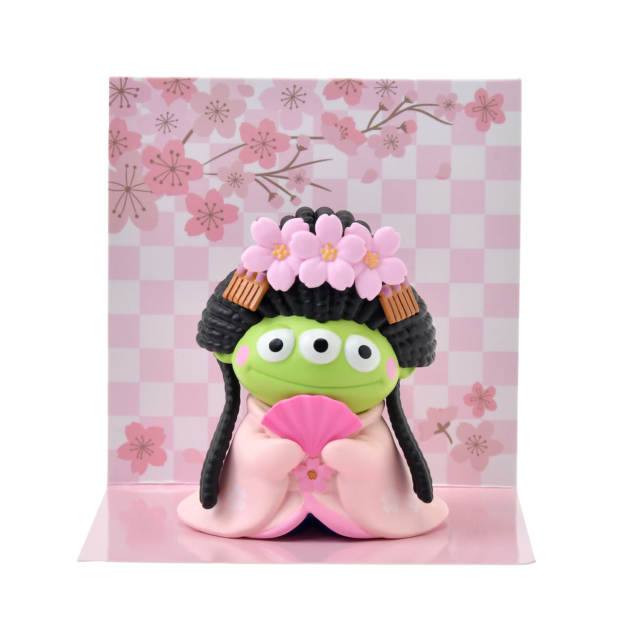 リトル・グリーン・メン／エイリアン マスコット 着物 Sakura（税込