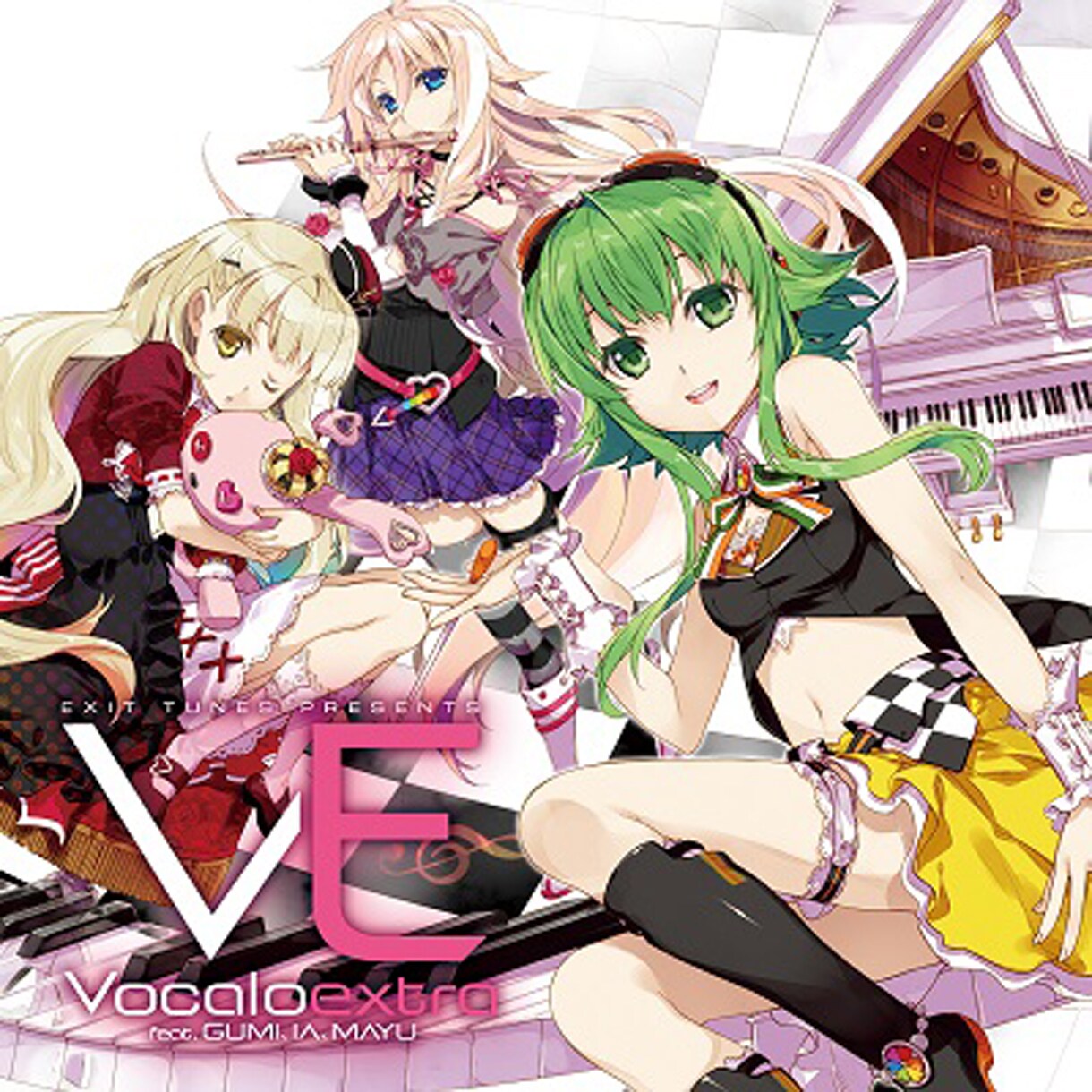EXIT TUNESがGUMI、IA、MAYUボーカロイドコンピ発売 - 音楽ナタリー