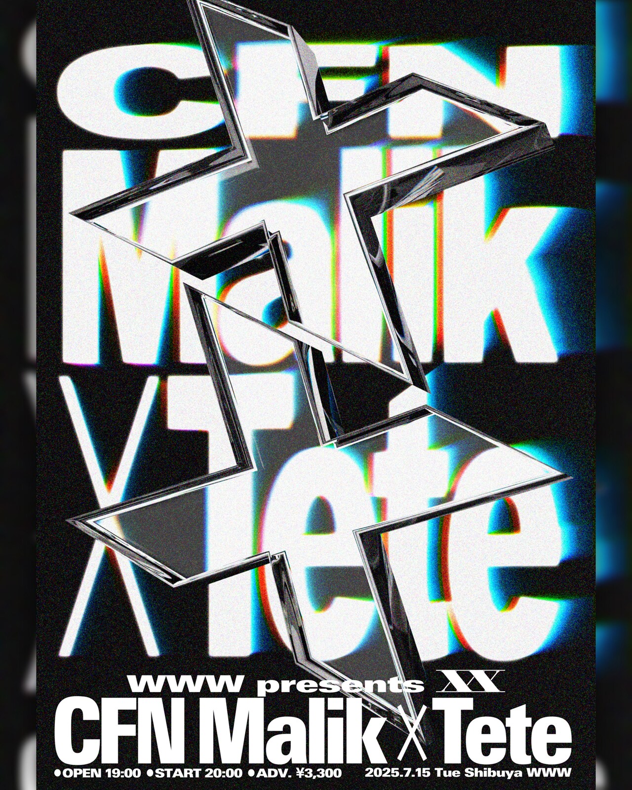 CFN MalikとTeteがツーマン、それぞれ長尺ライブ披露 - 音楽ナタリー