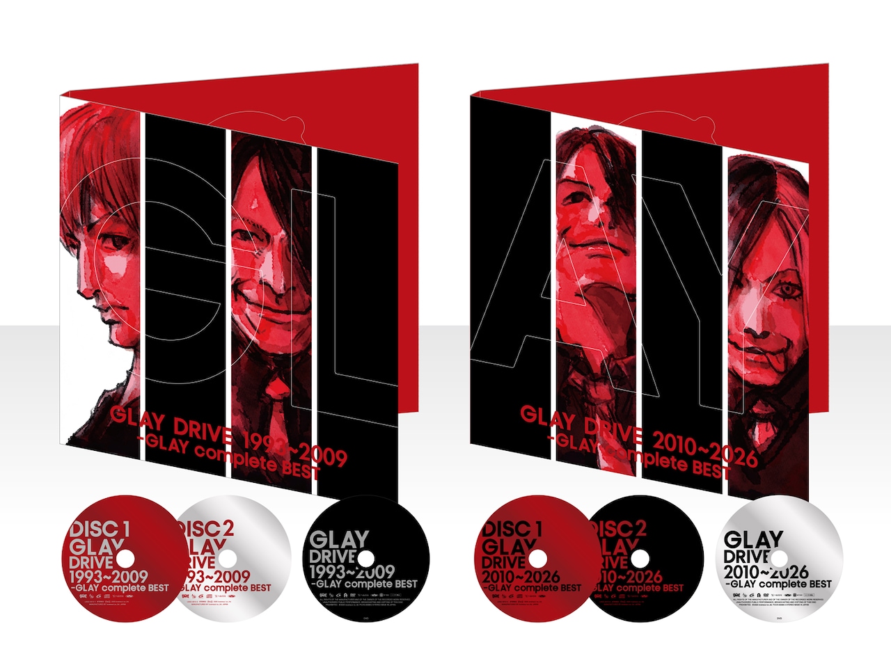 GLAYベストアルバム『DRIVE 』G-DIRECT限定盤 CDプレイヤー 30周年記念