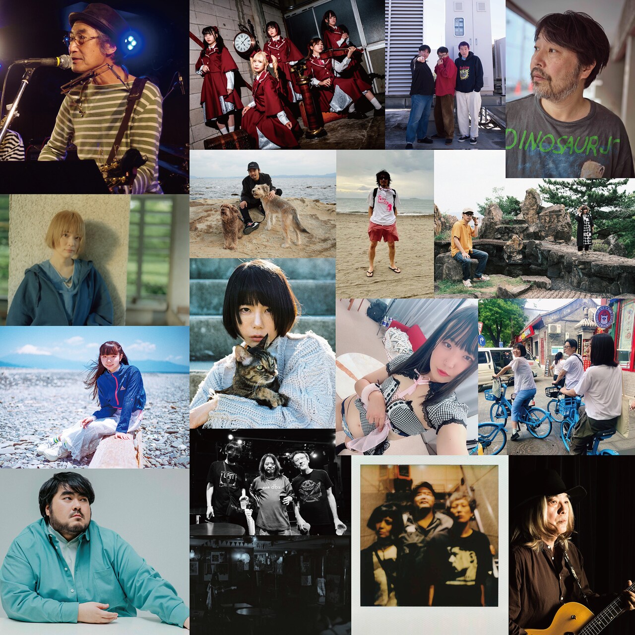 パラダイス・ガラージ＆豊田道倫、初のベストアルバム2作品発売 - 音楽