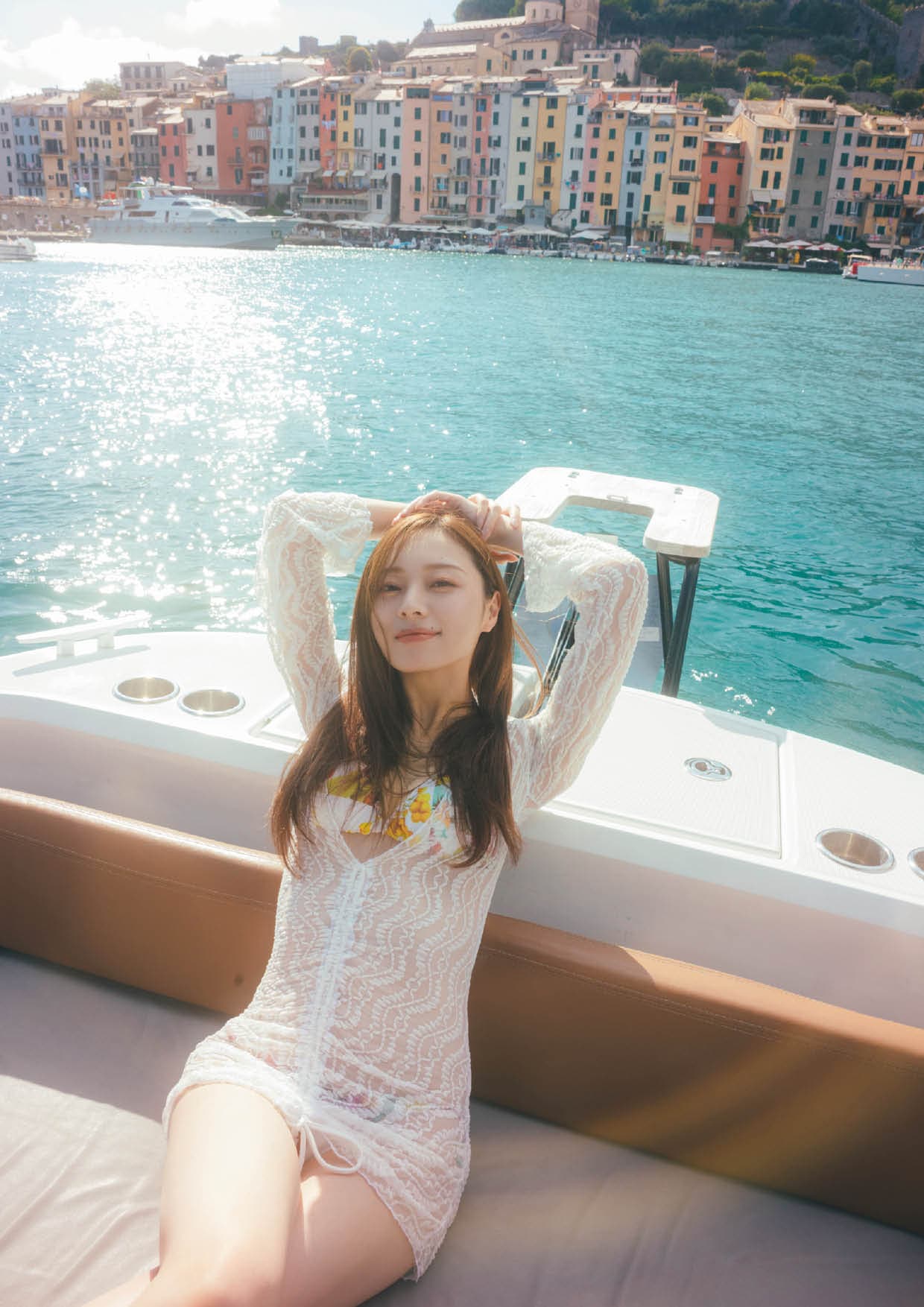 梅澤美波が優雅にクルージング、しかし撮影は壮絶（コメントあり