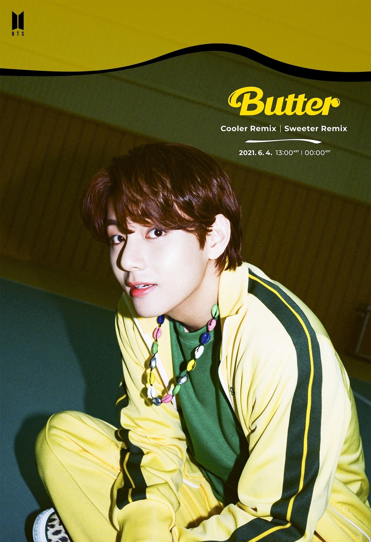 BTS「Butter （Cooler Remix）」ティザーフォト（V Ver.）(c)BIGHIT