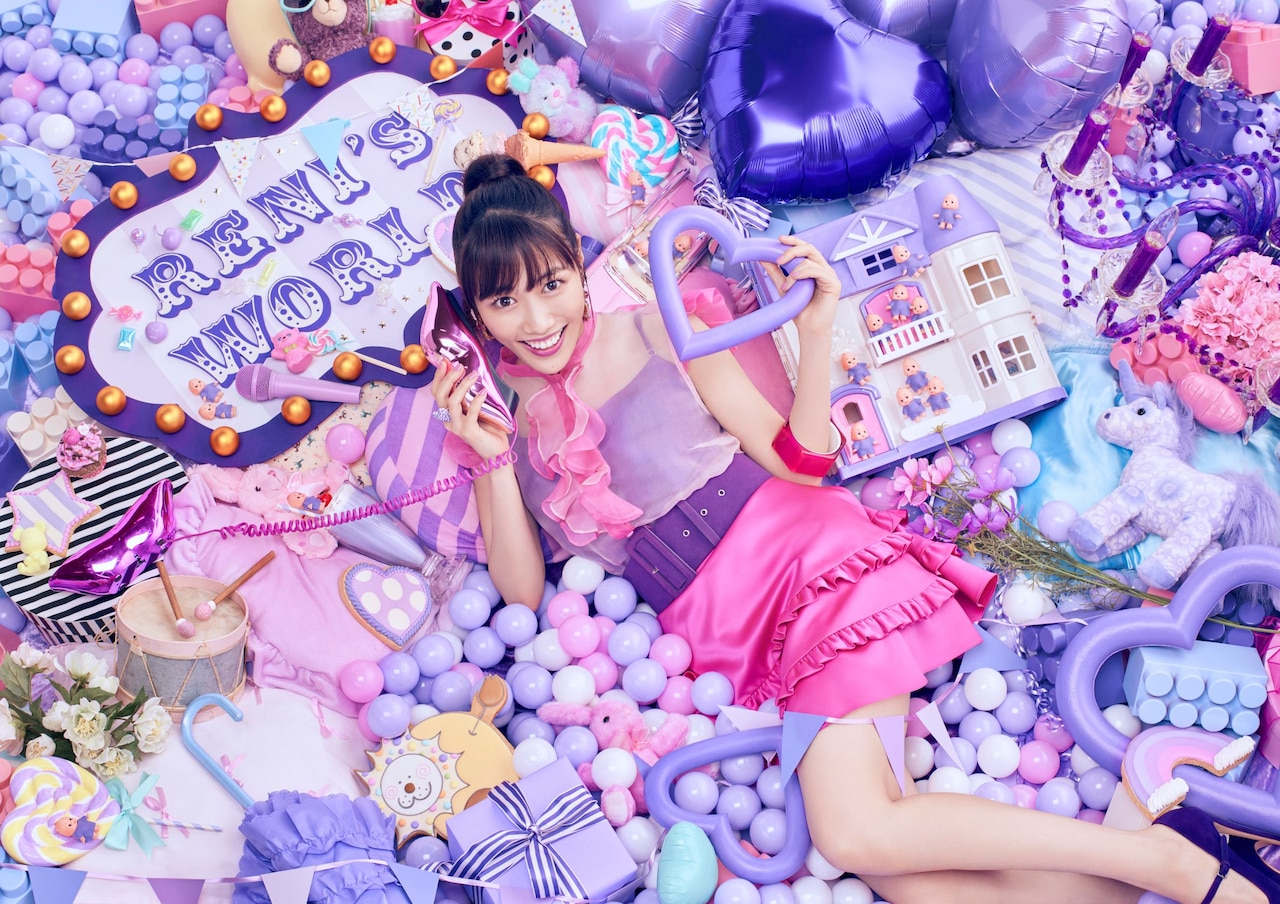 ももクロ高城れに1stソロアルバムの詳細発表、“れにちゃんWORLD”全開の