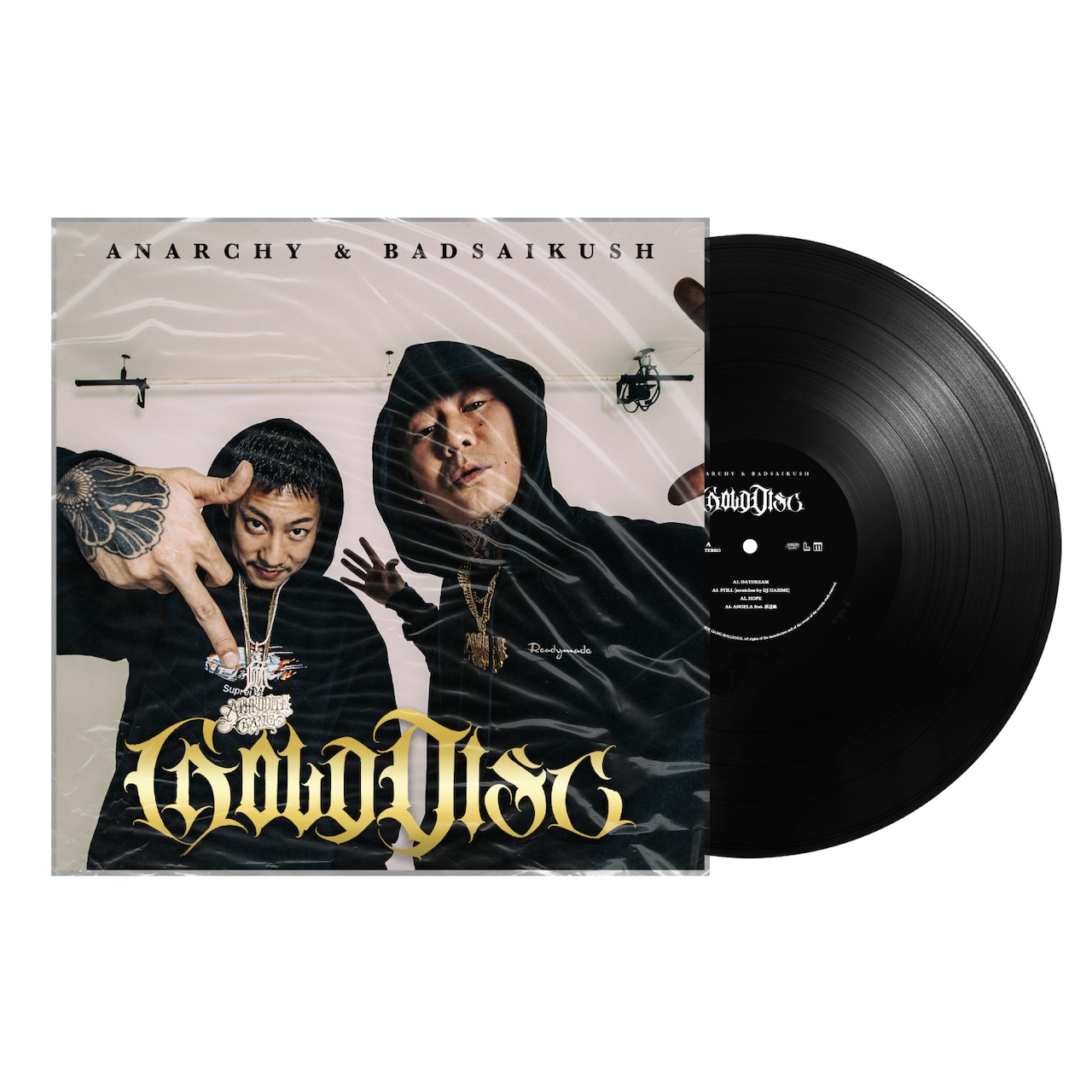 ANARCHYとバダサイのコラボ作がアナログ化、インスト音源も収録（動画