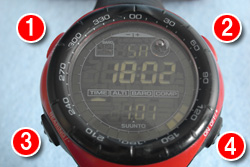 SUUNTO ベクターの電池交換＆時刻合わせ | アウトドアの扉