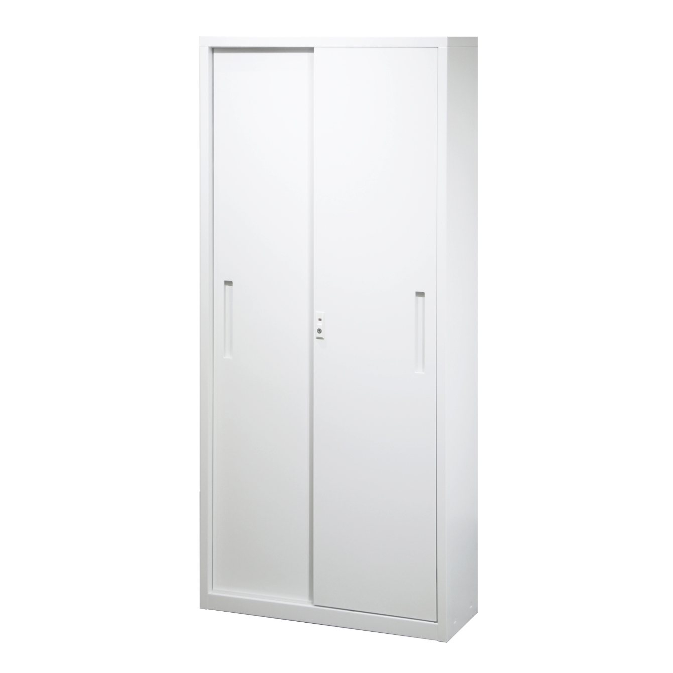 扉付きスチール書庫ワイド（引き違い5段） | オリジナルオフィス家具の