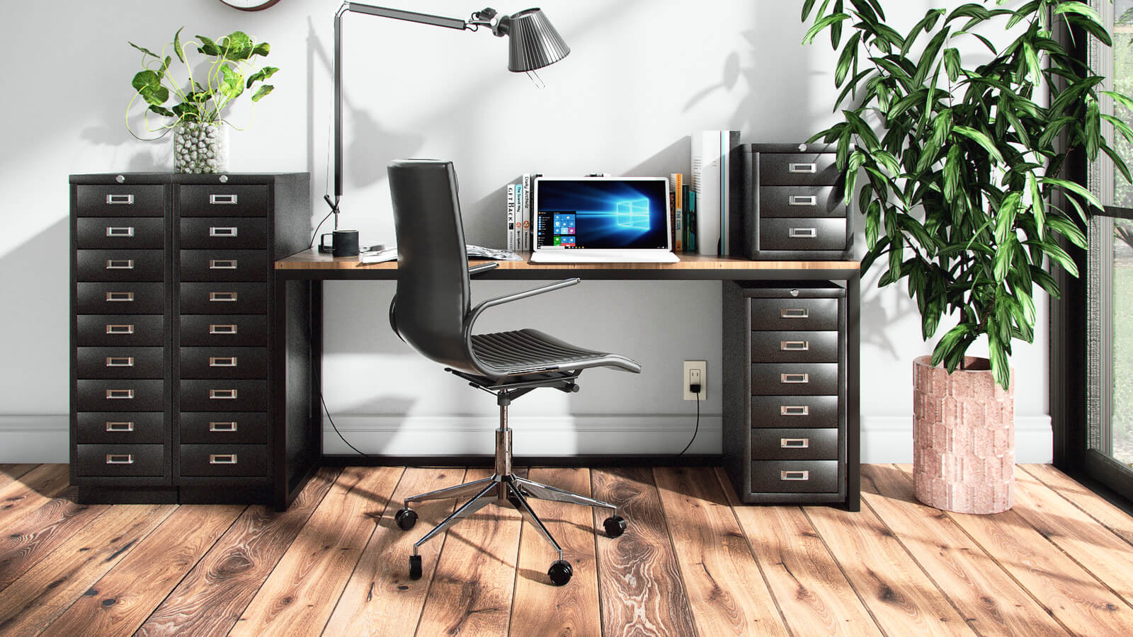 スチール製デスクキャビネット | オリジナルオフィス家具の通販