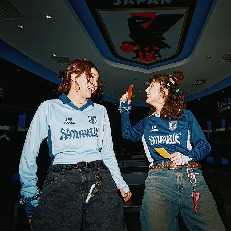 ロングスリーブTEE(SAMURAI BLUE) INNOCENT LINE | JFA STORE | 日本