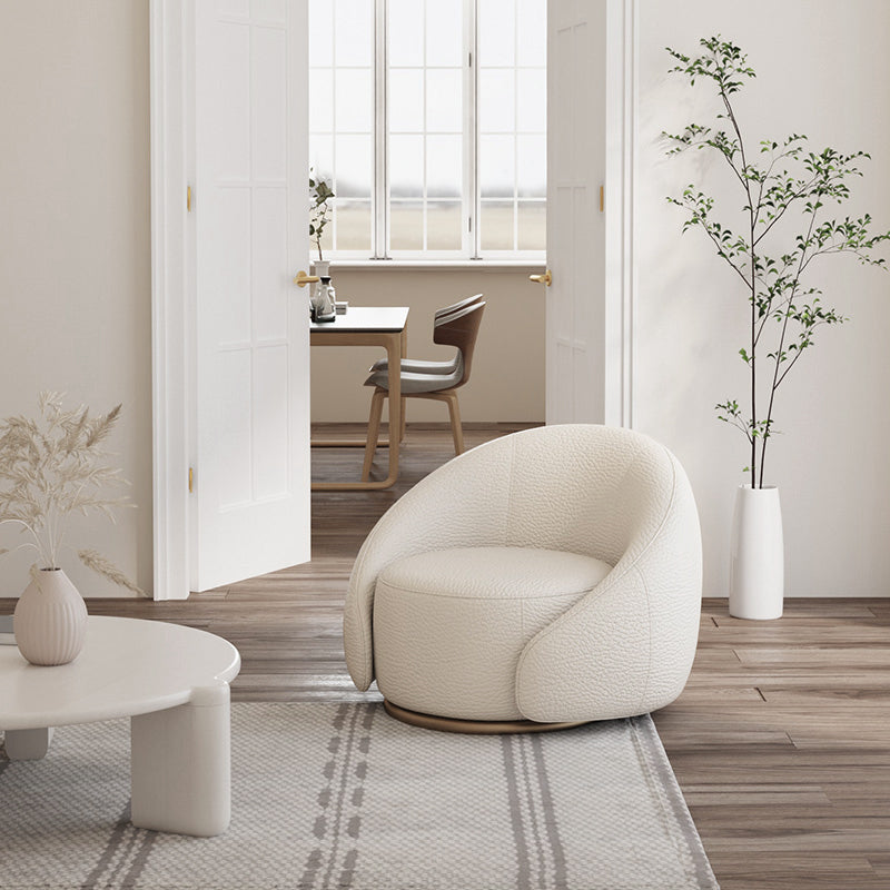 OFFINEO公式 | 一人掛けソファ クリーム風 モダンデザイン 高級感