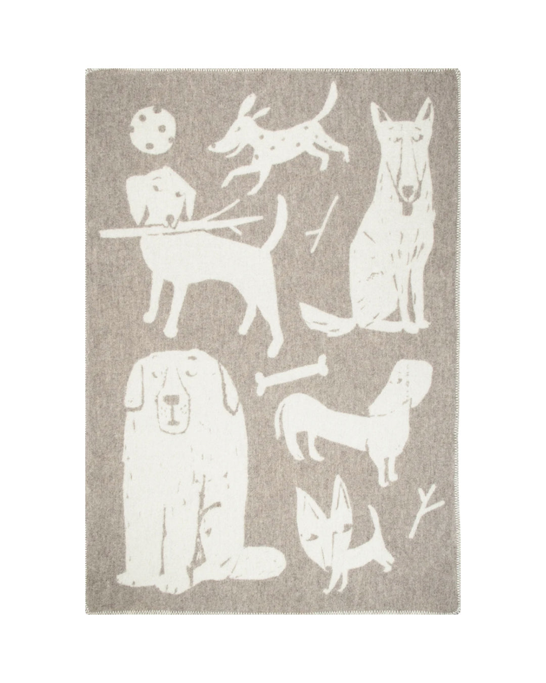 LAPUAN KANKURIT | KOIRAPUISTO ウールブランケット（90x130cm）