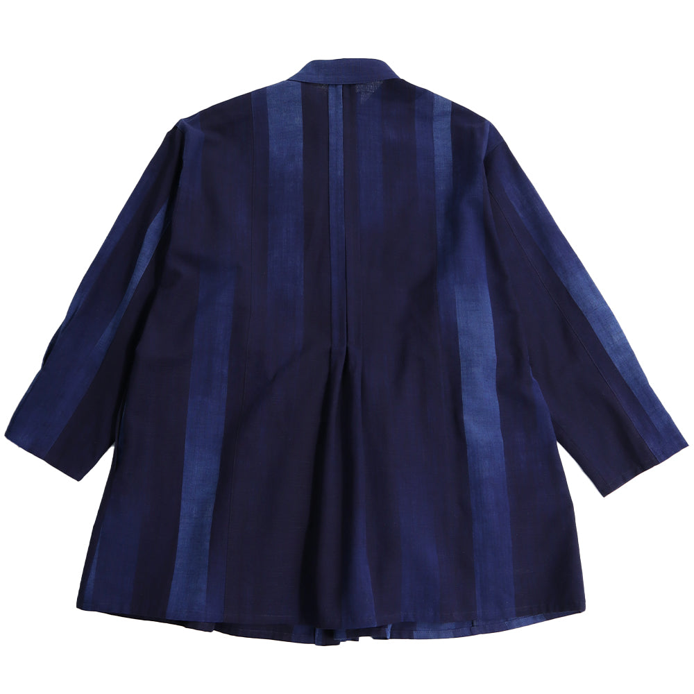 儀右ヱ門 ギエモン ぎえもん 久留米絣 ブラウス タ549 日本製 【2025